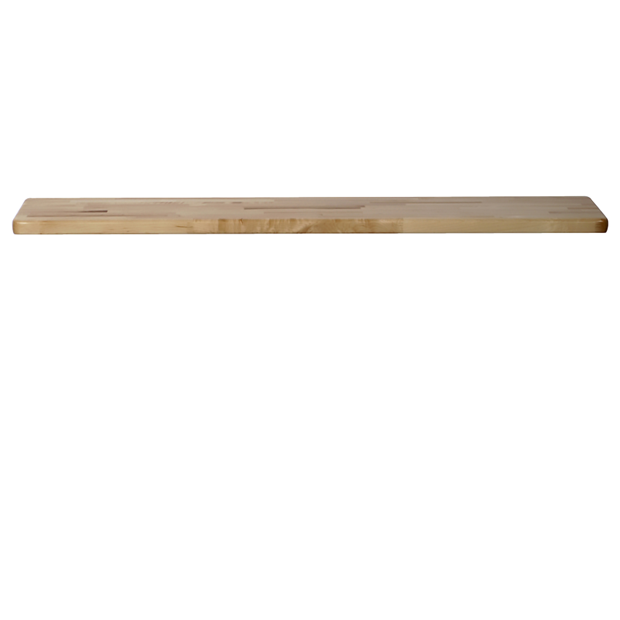 Hallowell Maple Bench Top, Height 1.25 in, Width 96 in, Color Family Brown, Model# MBT96